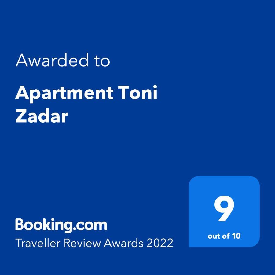 Apartment Toni Zadar Exteriör bild